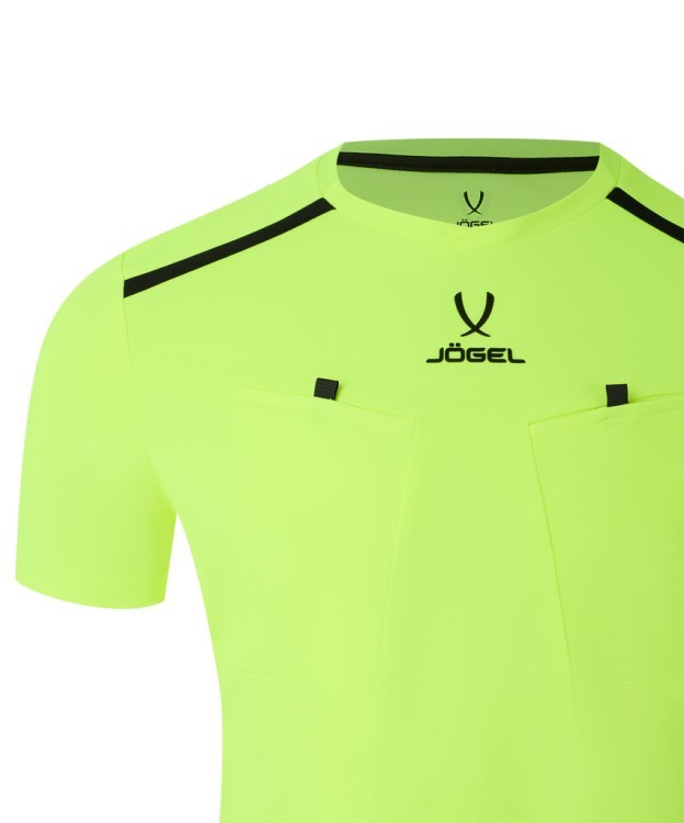 Футболка судейская JÖGEL DIVISION PerFormDRY Referee Tee, желтый неон (2123292) Футболка судейская JÖGEL DIVISION PerFormDRY Referee Tee, желтый неон (2123292)
