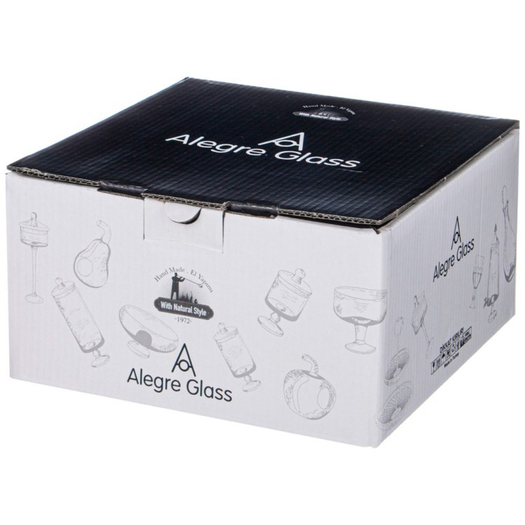 Блюдо на ножке, 14x8 см Alegre Glass (337-130)
