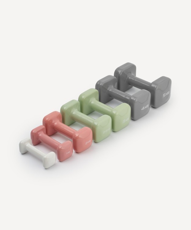 Гантель виниловая STARFIT DB-106 1 кг, терракотовый (2119186)