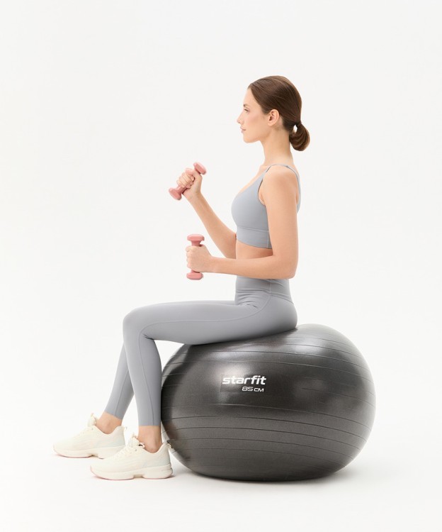 Гантель виниловая STARFIT DB-106 1 кг, терракотовый (2119186)