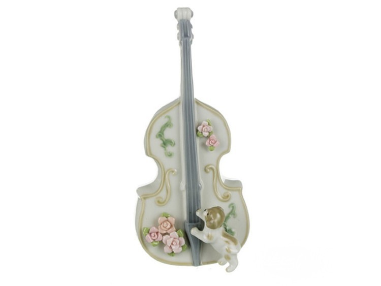 Декоративное изделие "виолончель" высота=17 см. Porcelain Manufacturing (461-175) 