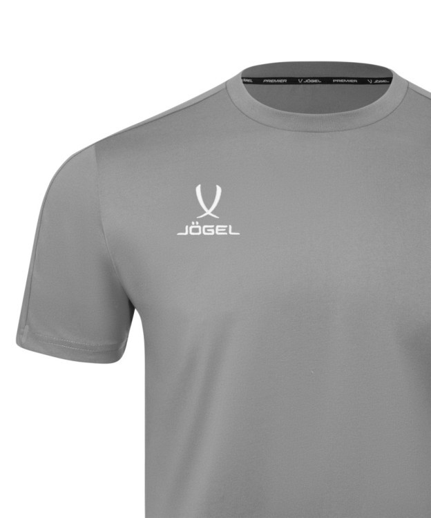 Футболка тренировочная JÖGEL PREMIER PerFormDRY TRN CVC Tee, серый (2126432) Футболка тренировочная JÖGEL PREMIER PerFormDRY TRN CVC Tee, серый (2126432)