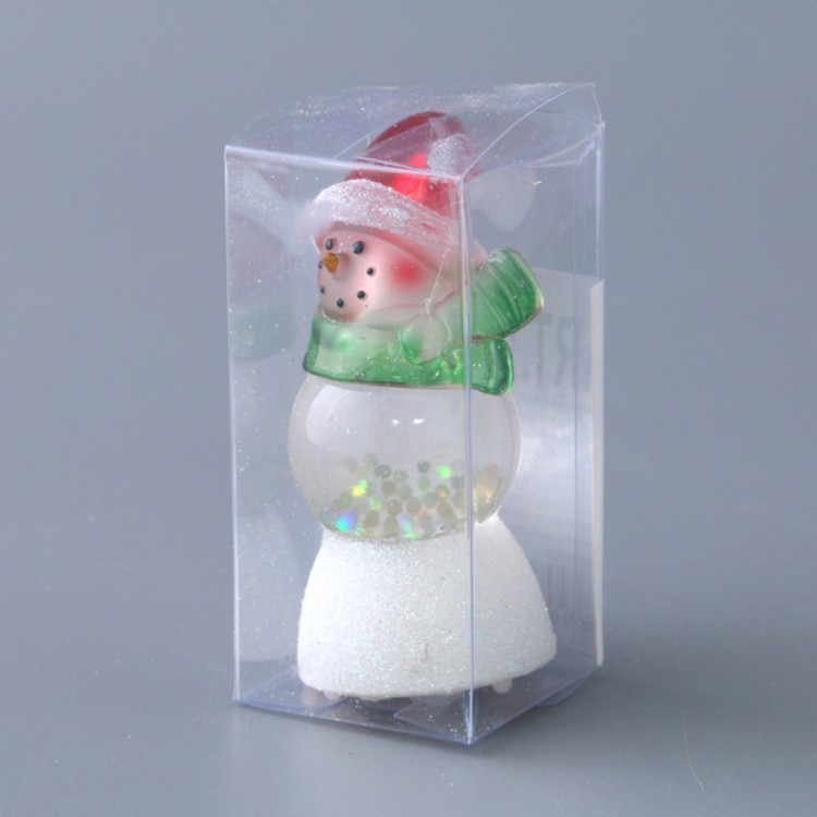 Изделие декоративное "снеговик" с подсветкой высота=8 см. Polite Crafts&gifts (786-087) 