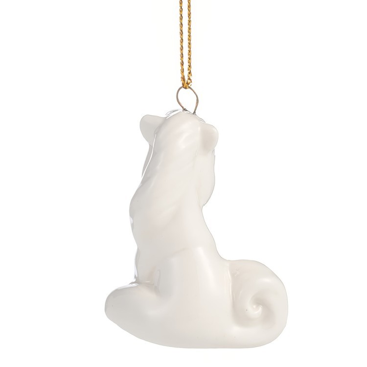 Подвеска на ёлку "лошадка" 4,5*2,5*7  см Lefard (146-2263)