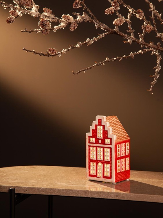 Домик с подсветкой torring из коллекции new year essential, 16 см (79394)