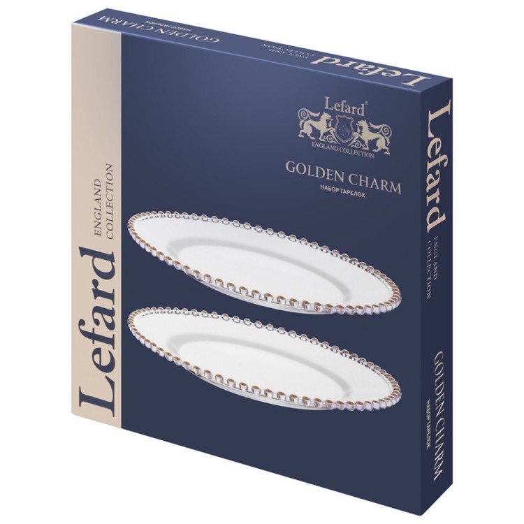 Набор тарелок "golden charm", 2 шт./28 см Lefard (345-502)