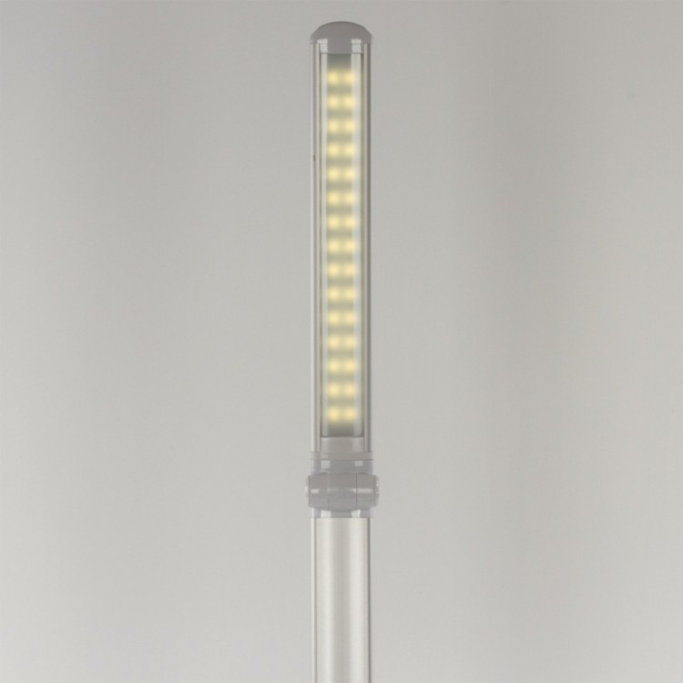 Настольная лампа-светильник Sonnen PH-3609 подставка LED 9 Вт метал.корпус серый 236688 (1) (89631)