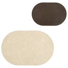 Салфетка сервировочная pool, 30х45 см, темно-коричневая/молочная (80104)