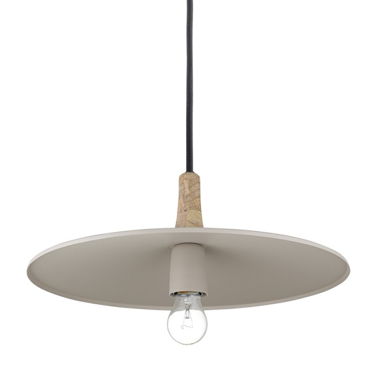 Светильник подвесной mango pyor, D29х26 см, бежевый (76369)
