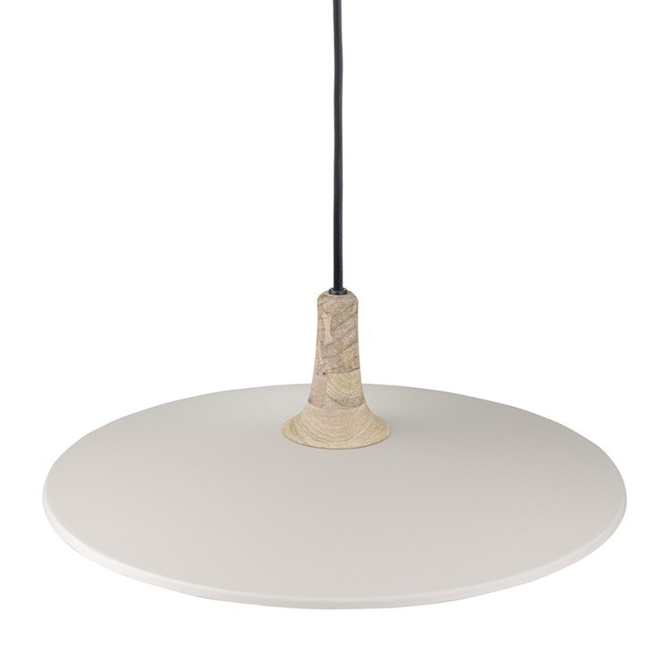 Светильник подвесной mango pyor, D29х26 см, бежевый (76369)