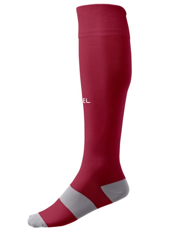 Гетры футбольные CAMP BASIC SOCKS, гранатовый/серый/белый (2076907) Гетры футбольные CAMP BASIC SOCKS, гранатовый/серый/белый (2076907)