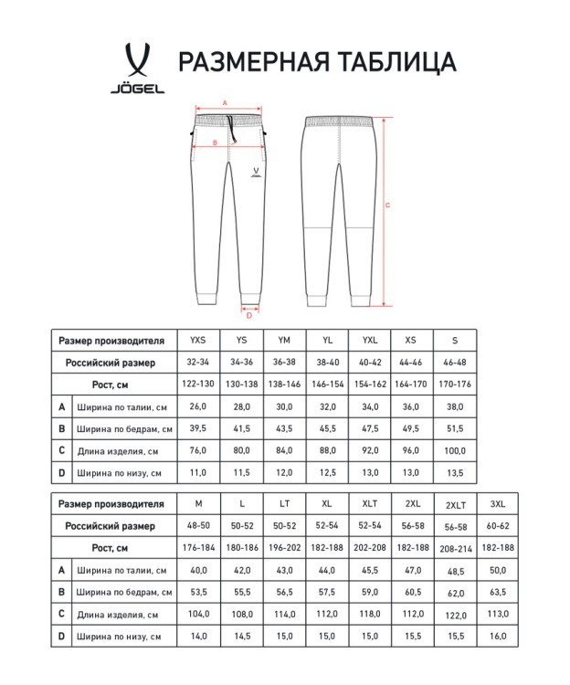 Брюки JOGEL ESSENTIAL Athlete Pants, темно-синий (2130813)