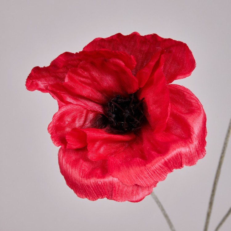 Цветок искусственный "мак" высота=50см. Lefard (287-573)