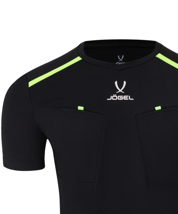 Футболка судейская JÖGEL DIVISION PerFormDRY Referee Tee, черный (2123298) Футболка судейская JÖGEL DIVISION PerFormDRY Referee Tee, черный (2123298)