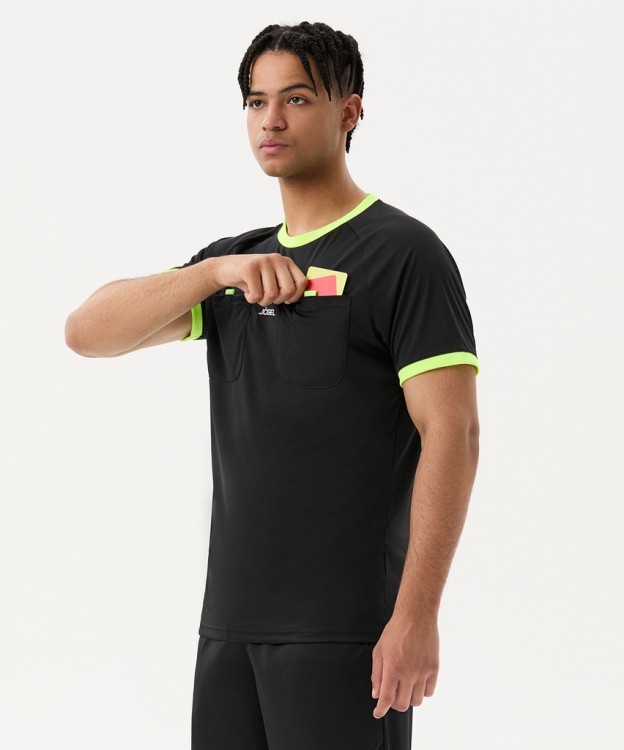 Футболка судейская JÖGEL DIVISION PerFormDRY Referee Tee, черный (2123298) Футболка судейская JÖGEL DIVISION PerFormDRY Referee Tee, черный (2123298)