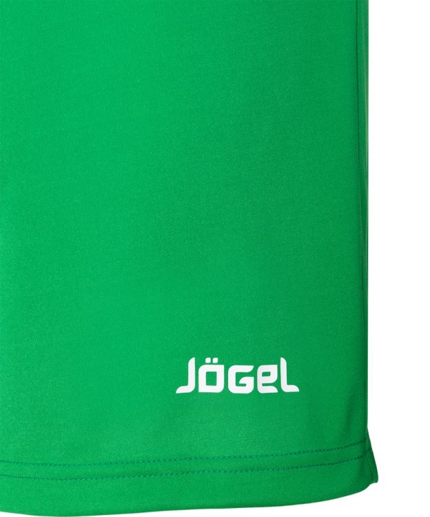 Шорты футбольные JFS-1110-031, зеленый/белый (430685)