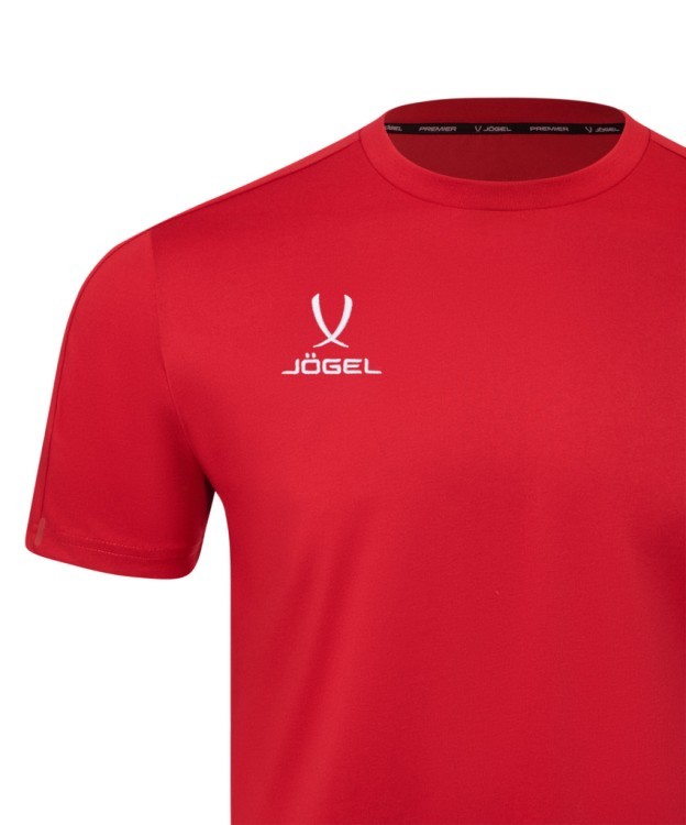 Футболка тренировочная JÖGEL PREMIER PerFormDRY TRN CVC Tee, красный (2126444) Футболка тренировочная JÖGEL PREMIER PerFormDRY TRN CVC Tee, красный (2126444)