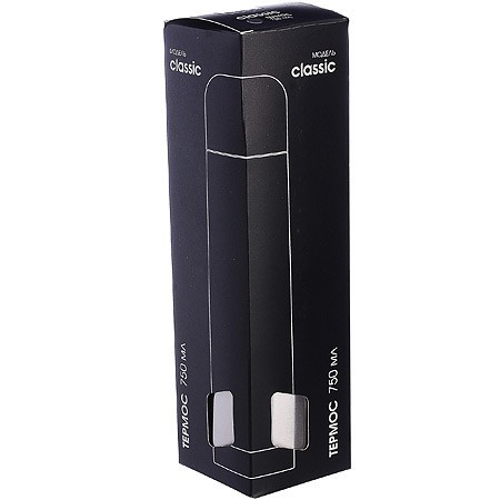 Термос 750мл Classic серебристый (77000-1)