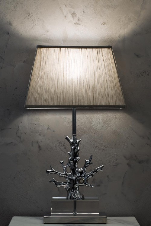 Лампа настольная "Silver coral" 70*46*86см (00001628)