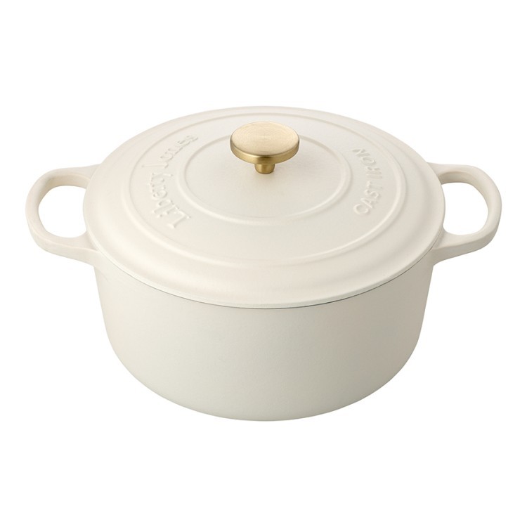 Кастрюля с крышкой из коллекции "Шеффилд", D26 см, молочная (80247)