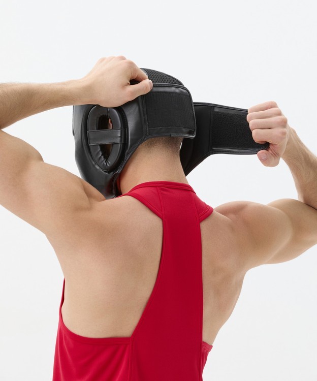 Шлем закрытый INSANE IMPACT, ПУ, черный (2117794)