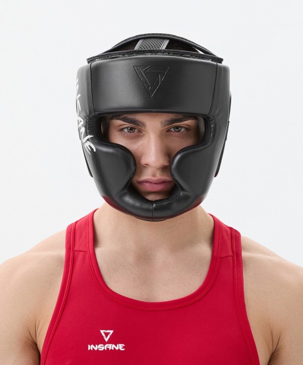 Шлем закрытый INSANE IMPACT, ПУ, черный (2117790)