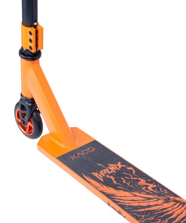 БЕЗ УПАКОВКИ Самокат трюковый Phoenix Orange 100 мм (2096071) БЕЗ УПАКОВКИ Самокат трюковый Phoenix Orange 100 мм (2096071)