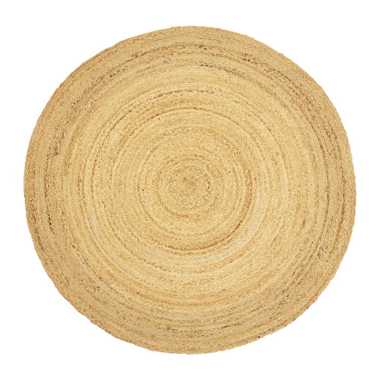 Ковер из джута круглый базовый из коллекции ethnic, 90см (76011)