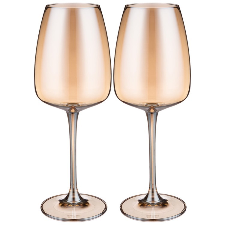 Набор бокалов для вина из 2 шт серия "alizee" 440 мл цвет: мед Акционерное Общество (194-658)