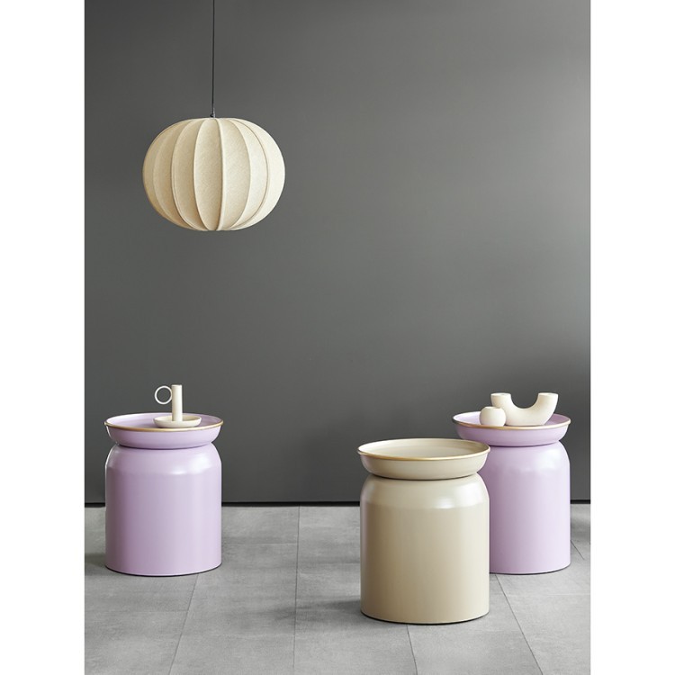 Столик журнальный ingvild, D38 см, бежевый (76213)