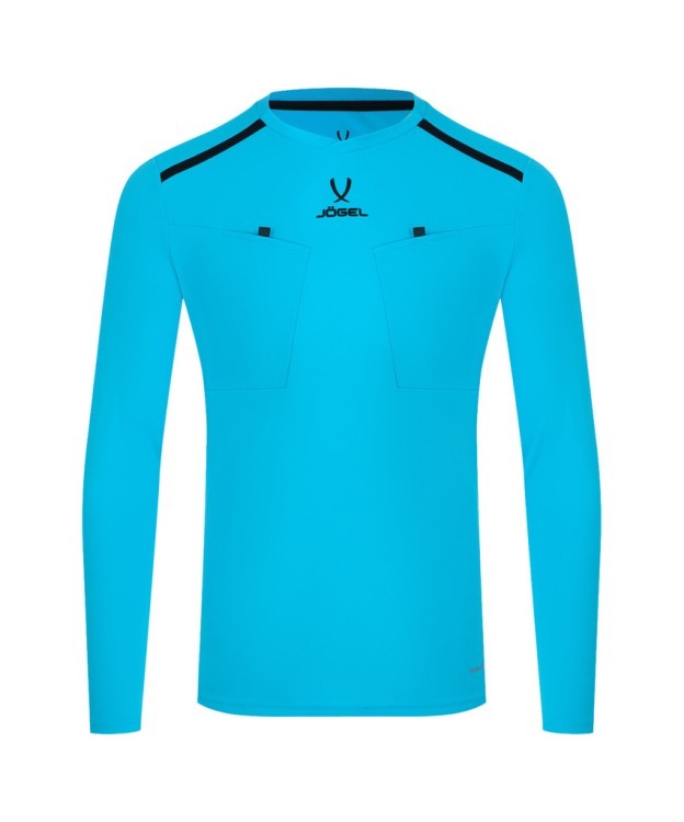 Футболка судейская с длинным рукавом JÖGEL DIVISION PerFormDRY Referee LS Tee, голубой (2123304) Футболка судейская с длинным рукавом JÖGEL DIVISION PerFormDRY Referee LS Tee, голубой (2123304)