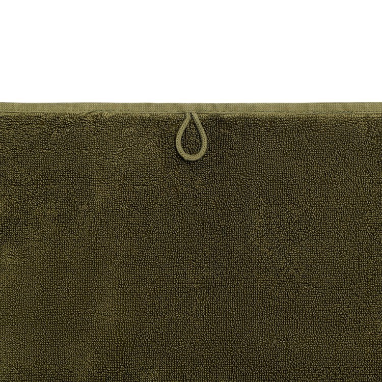 Полотенце банное оливкового цвета из коллекции essential, 90х150 см (79180)