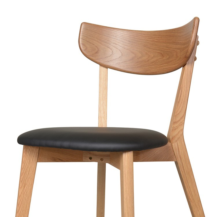 Стул unique furniture, pero, pu-кожа, черный (72012) Стул unique furniture, pero, pu-кожа, черный (72012)