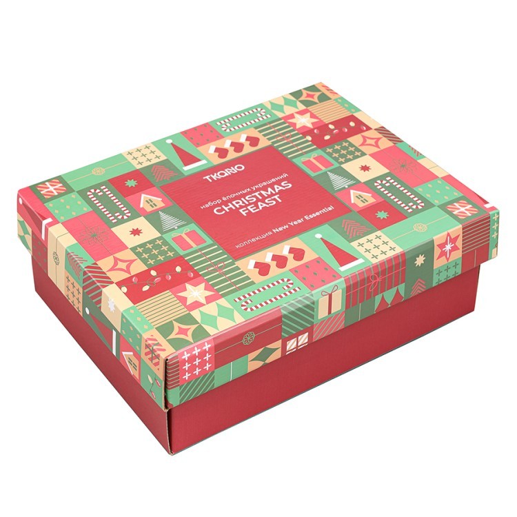 Набор ёлочных украшений christmas feast коллекции new year essential (79396) Набор ёлочных украшений christmas feast коллекции new year essential (79396)