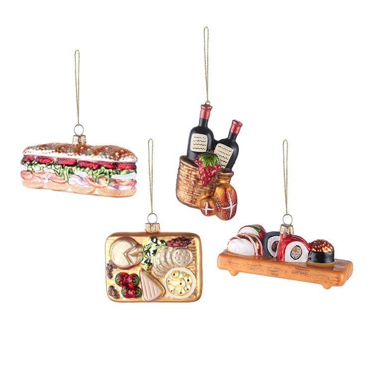 Набор ёлочных украшений christmas feast коллекции new year essential (79396) Набор ёлочных украшений christmas feast коллекции new year essential (79396)