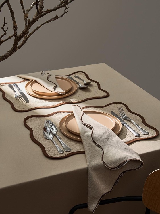 Салфетка под приборы desert waves из коллекции essential, 33х48 см (79774)