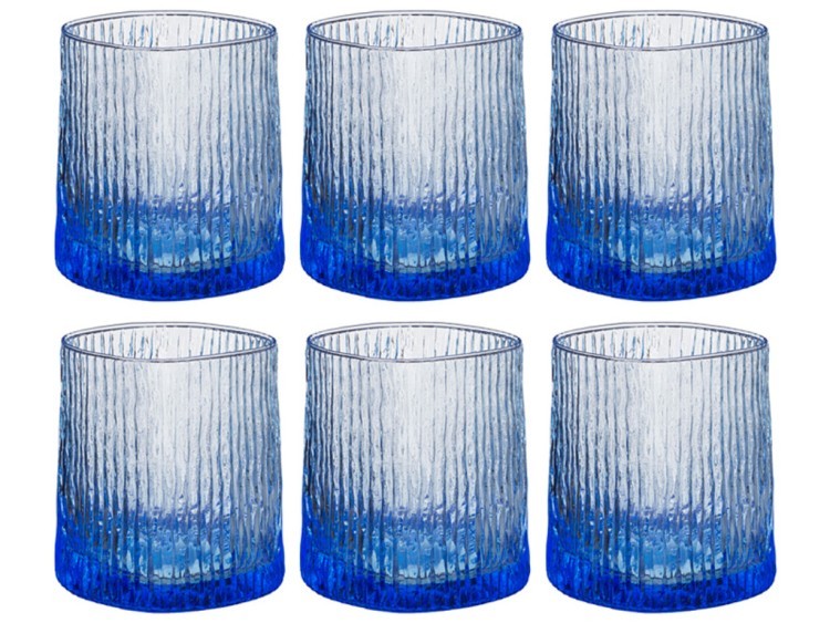 Набор стаканов из 6 шт.350 мл.высота=10 см. I.v.v. Sc (314-163) 