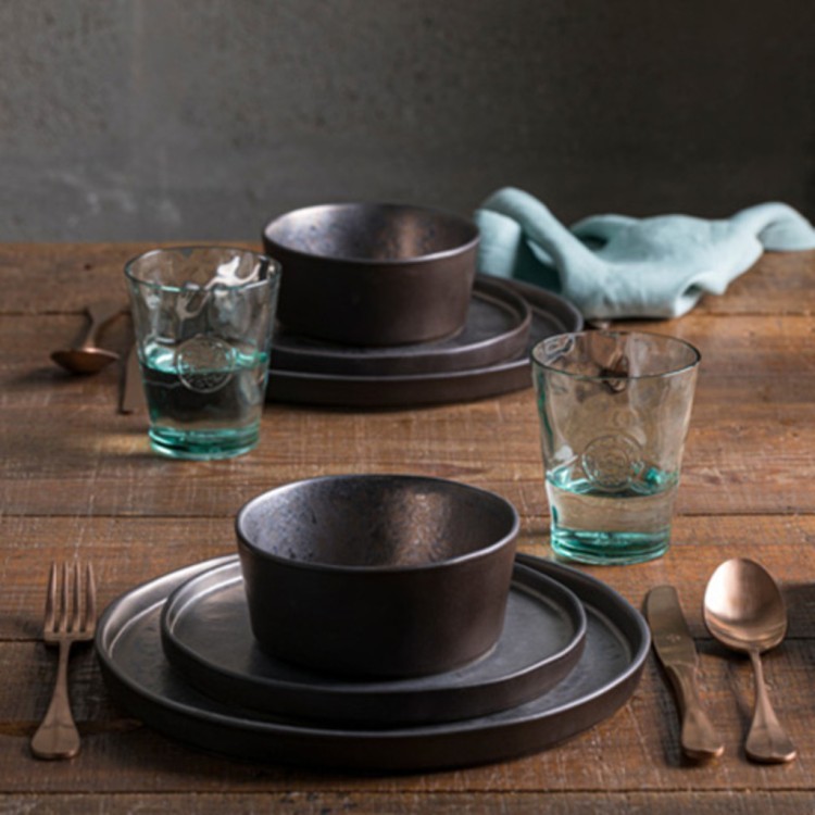 Тарелка LOP311-MTL(LOP311-03507X), 31 см, керамика, Metal, Costa Nova