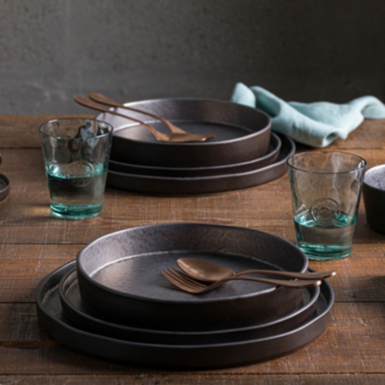 Тарелка LOP311-MTL(LOP311-03507X), 31 см, керамика, Metal, Costa Nova