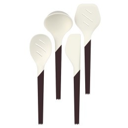 Лопатка smartchef, 32 см, бежевая/бордовая (80108)