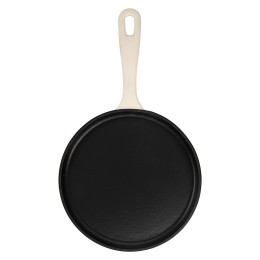 Сковорода блинная чугунная D24 см из коллекции "Шеффилд", молочная (80249)