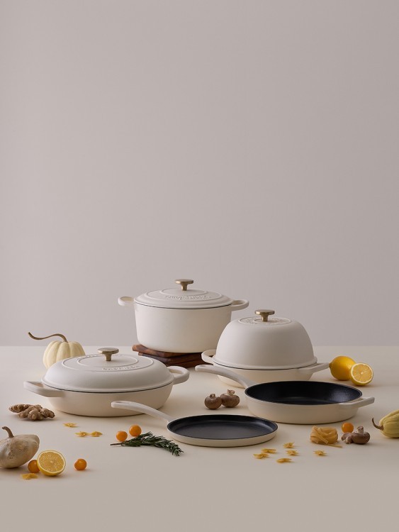 Сковорода блинная чугунная D24 см из коллекции "Шеффилд", молочная (80249)