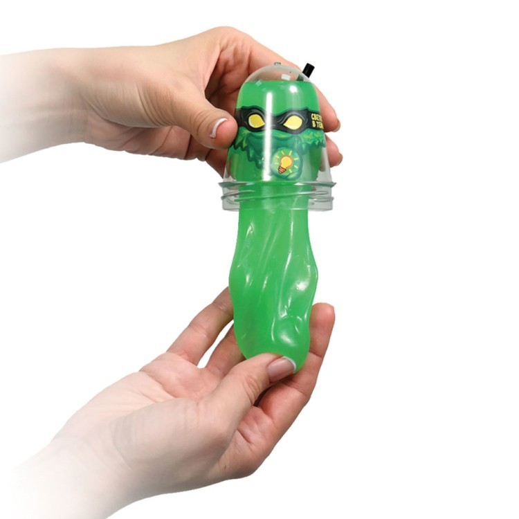 Слайм (лизун) Slime Ninja, светится в темноте, зеленый, 130 г S130-18 (69218)