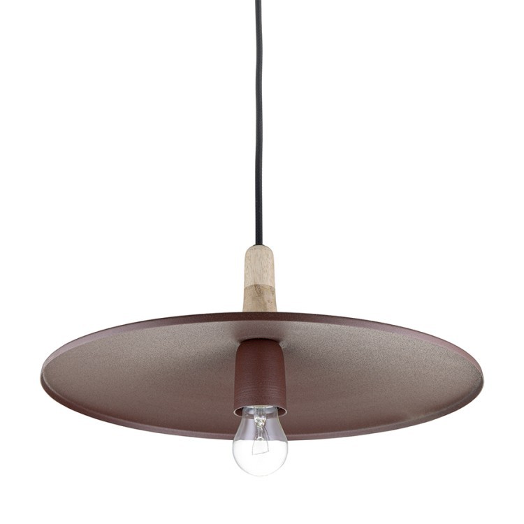Светильник подвесной mango pyor, D40х13 см, сиреневый (76371)