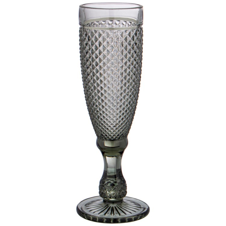 Набор бокалов для шампанского "гранат" из 6шт. серия "muza color" 150мл. / в=20 см Lefard (781-154)