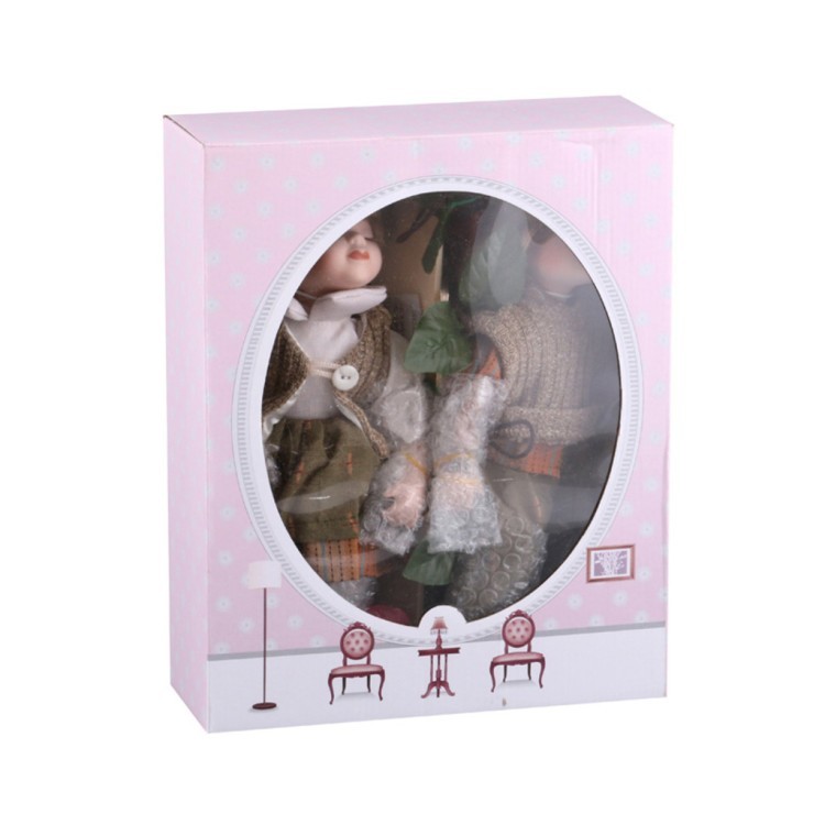 Набор кукл из 2 шт. "бабушка рядом с с дедушкой"  высота=40 см Jiangsu Holly (485-081) 