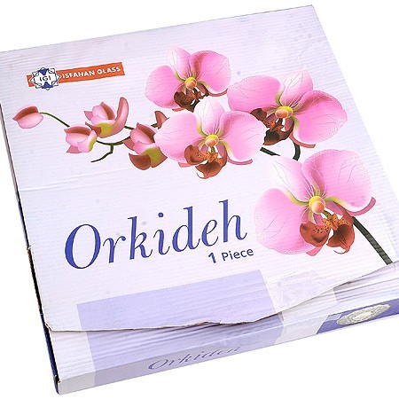 Блюдо круглое ORKIDEH 31,5 см стекло (546-1) Блюдо круглое ORKIDEH 31,5 см стекло (546-1)