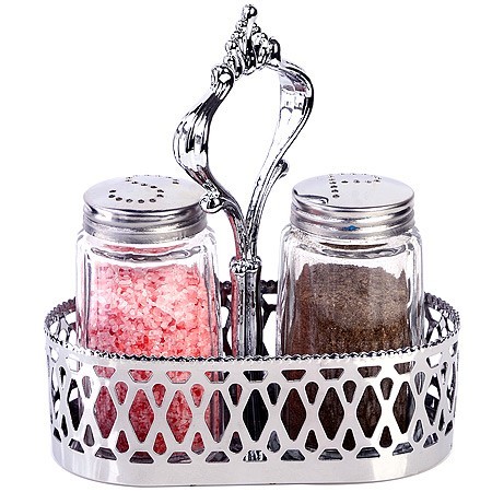 Набор для специй на подставке 3 пр стекло/нерж Mayer&Boch (40487)