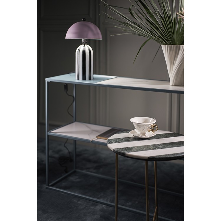 Светильник настольный anniken, D25х38 см, лиловый (76515)