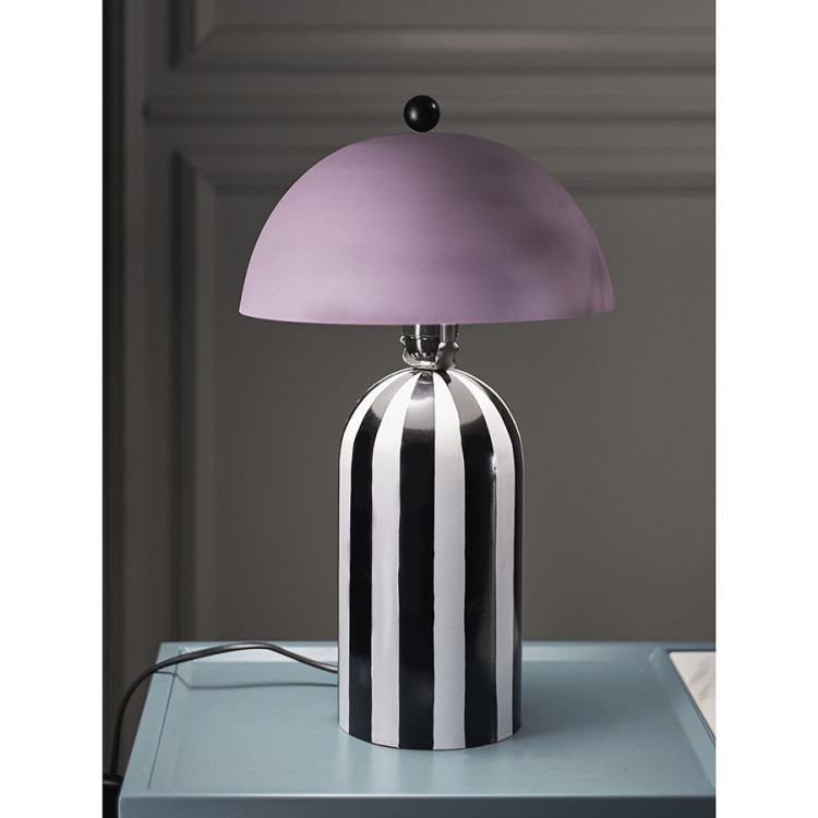 Светильник настольный anniken, D25х38 см, лиловый (76515)